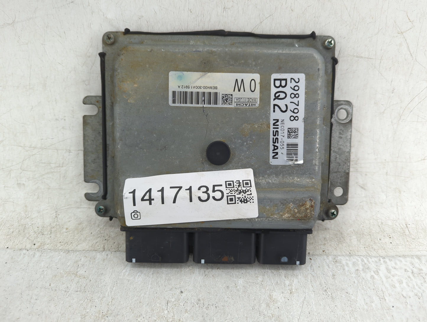 2015 Nissan Altima PCM Engine Control Computer ECU ECM PCU OEM P/N:NEC017-055 Fits Fits 2013 2014 OEM Used Auto Parts - Oemu