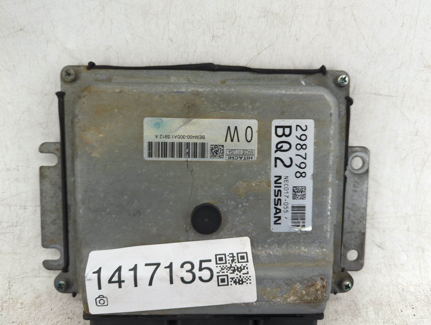 2015 Nissan Altima PCM Engine Control Computer ECU ECM PCU OEM P/N:NEC017-055 Fits Fits 2013 2014 OEM Used Auto Parts - Oemu