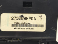 2015-2015 Nissan Altima Ac Heater Climate Control Temperature Oem - Oemusedautoparts1.com