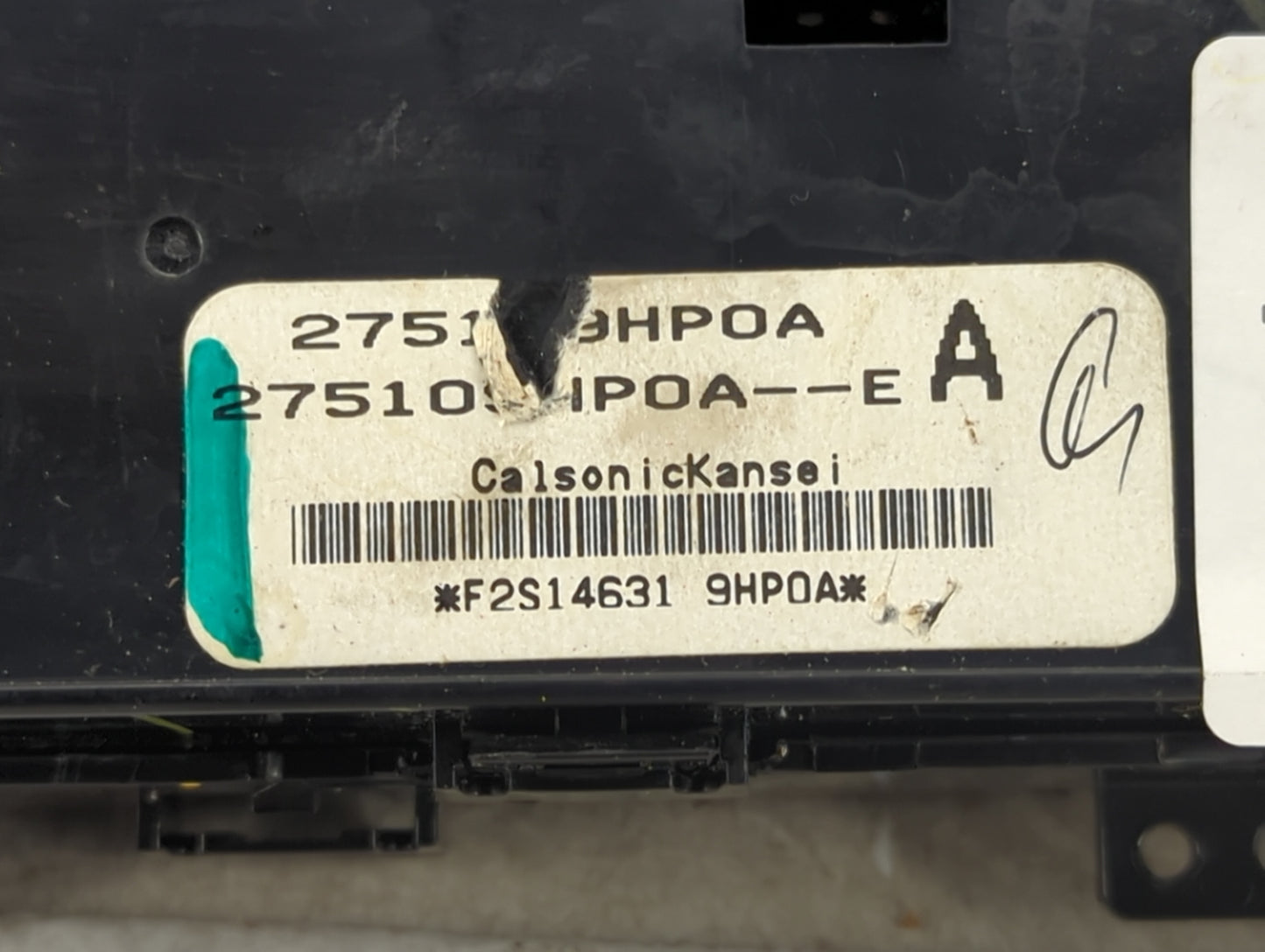 2015 Nissan Altima Climate Control Module Temperature AC/Heater Replacement P/N:27510 9HP0A 275109HP0A-E Fits OEM Used Auto 