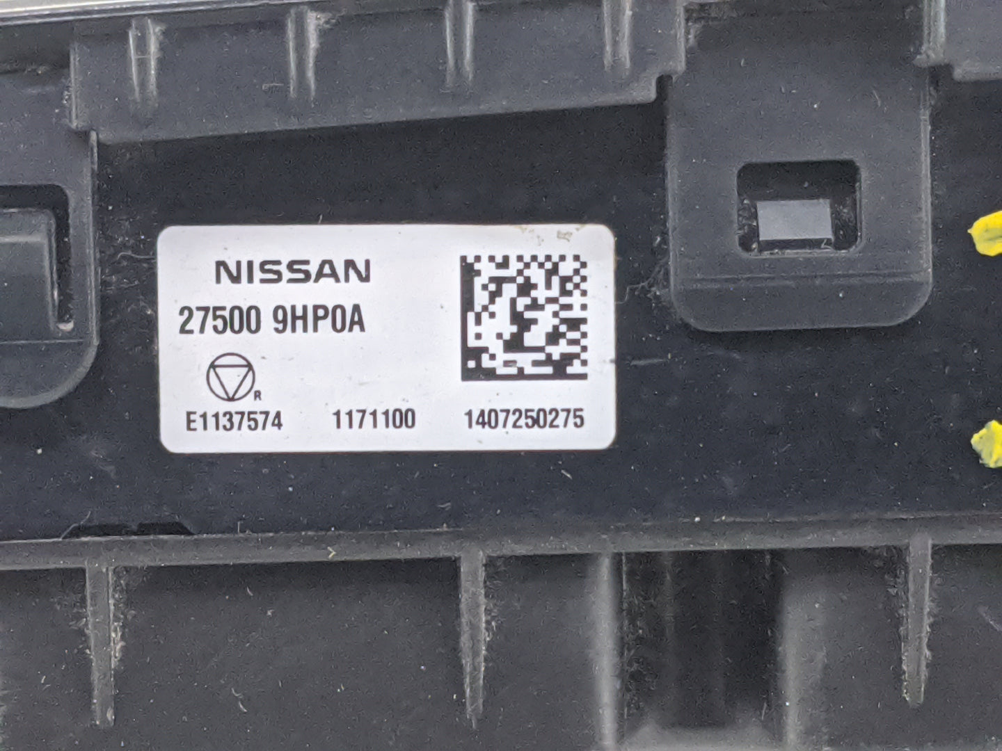 2013-2015 Nissan Altima Climate Control Module Temperature AC/Heater Replacement P/N:27500 9HP0A Fits Fits 2013 2014 2015 OE