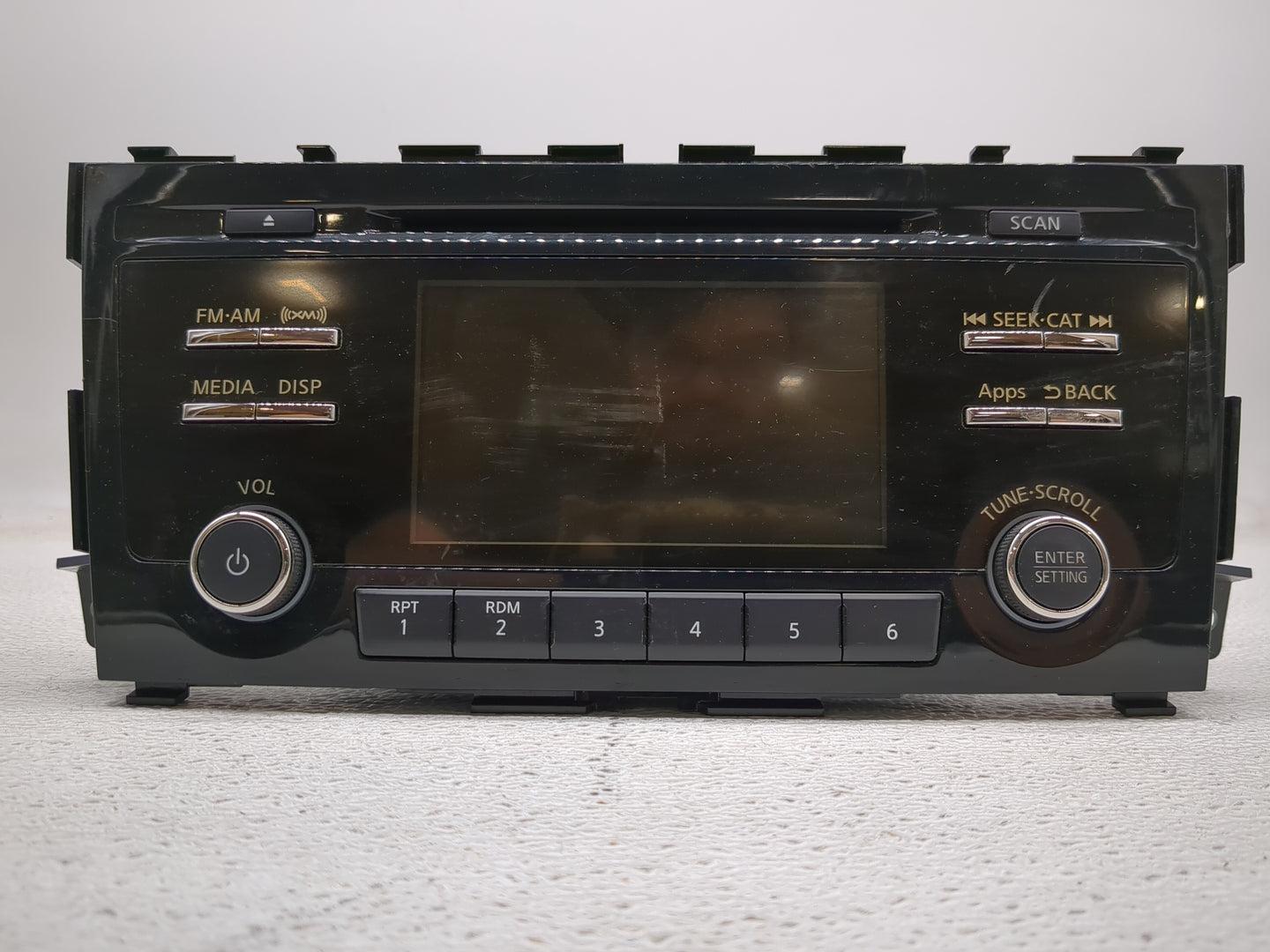 2013-2015 Nissan Altima Radio AM FM Cd Player Receiver Replacement P/N:28185 3TA1B Fits Fits 2013 2014 2015 OEM Used Auto Pa