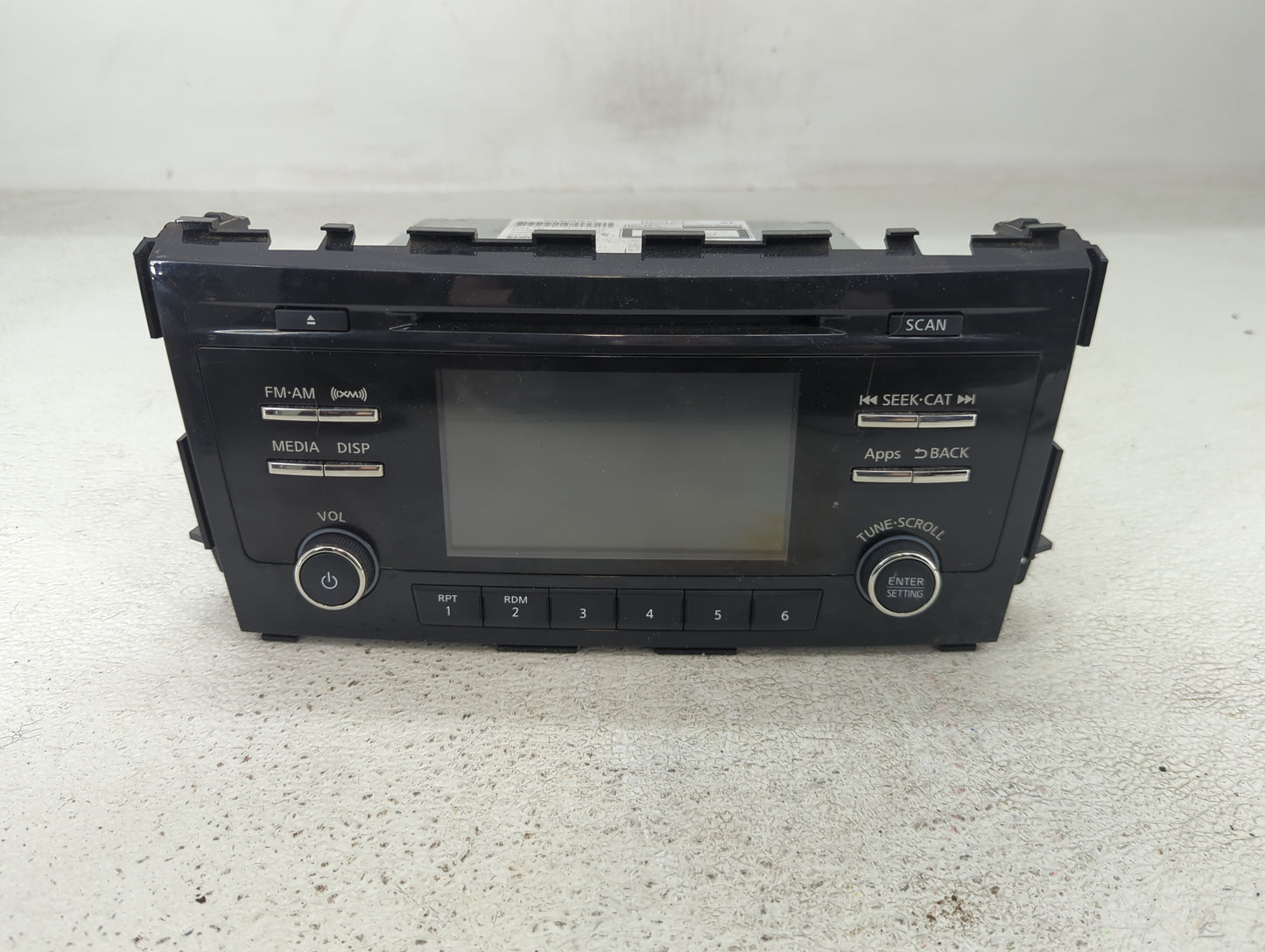 2013-2015 Nissan Altima Radio AM FM Cd Player Receiver Replacement P/N:28185 3TA1B Fits Fits 2013 2014 2015 OEM Used Auto Pa