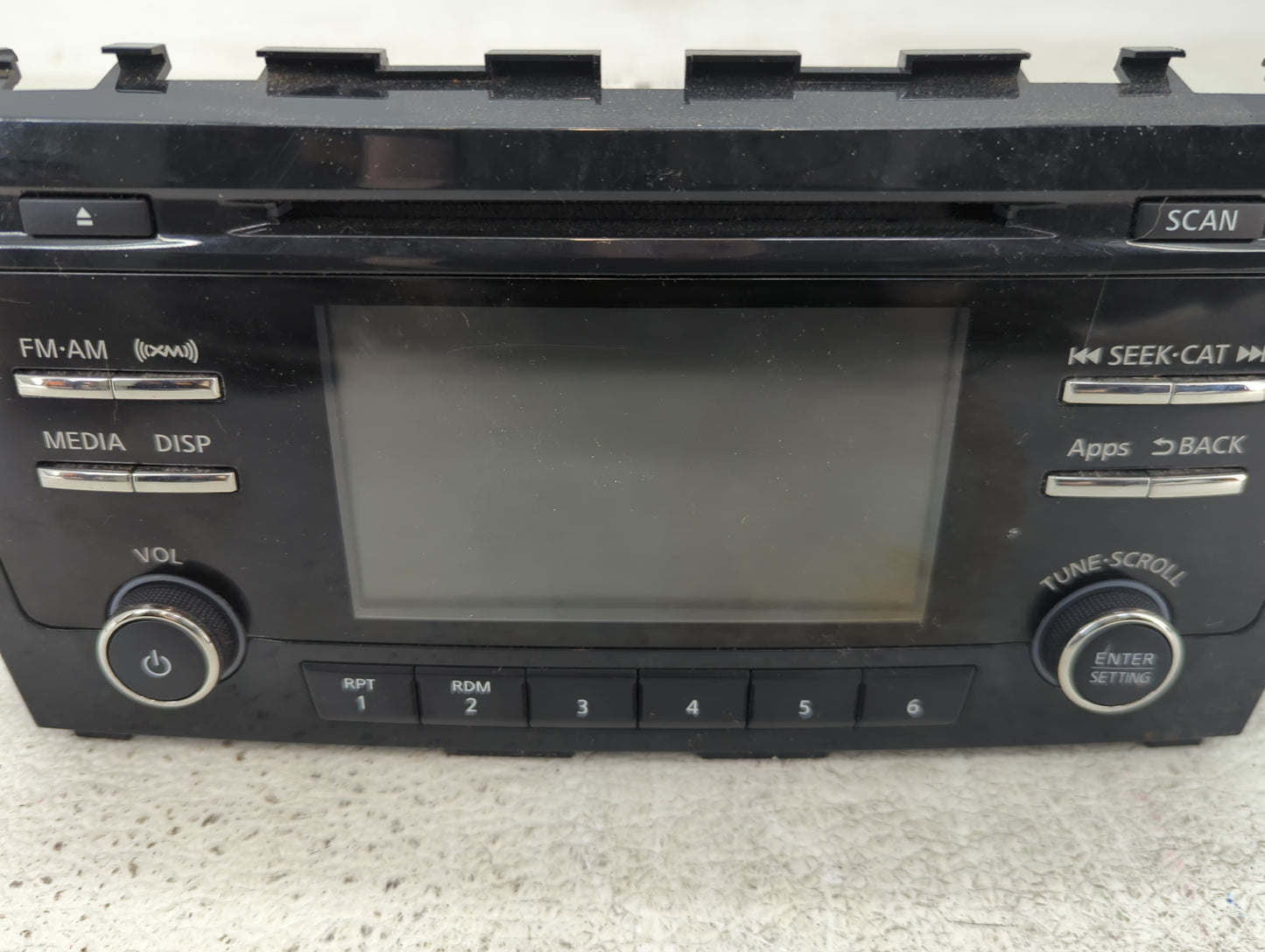 2013-2015 Nissan Altima Radio AM FM Cd Player Receiver Replacement P/N:28185 3TA1B Fits Fits 2013 2014 2015 OEM Used Auto Pa