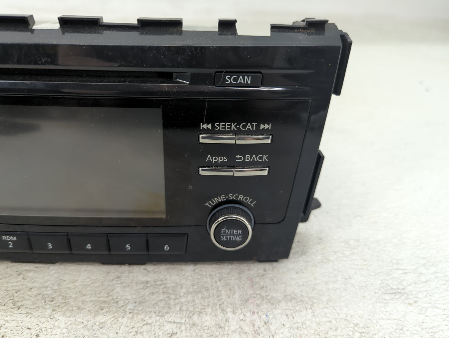 2013-2015 Nissan Altima Radio AM FM Cd Player Receiver Replacement P/N:28185 3TA1B Fits Fits 2013 2014 2015 OEM Used Auto Pa
