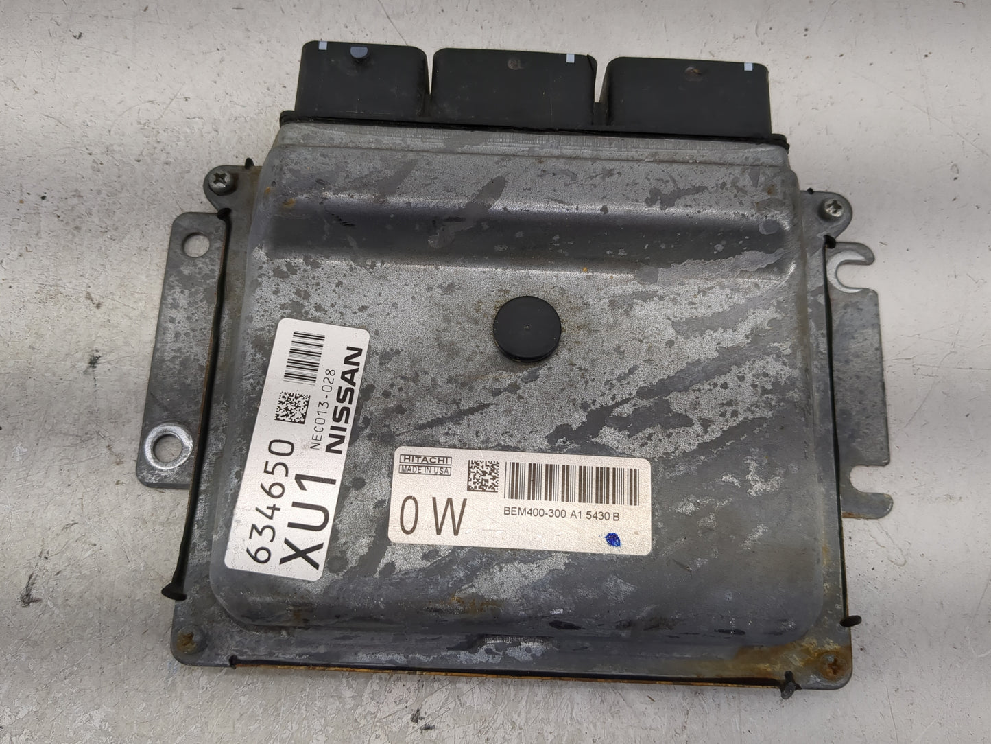 2015 Nissan Altima PCM Engine Control Computer ECU ECM PCU OEM P/N:NEC013-028 BEM400-300 A1 Fits Fits 2013 2014 OEM Used Aut
