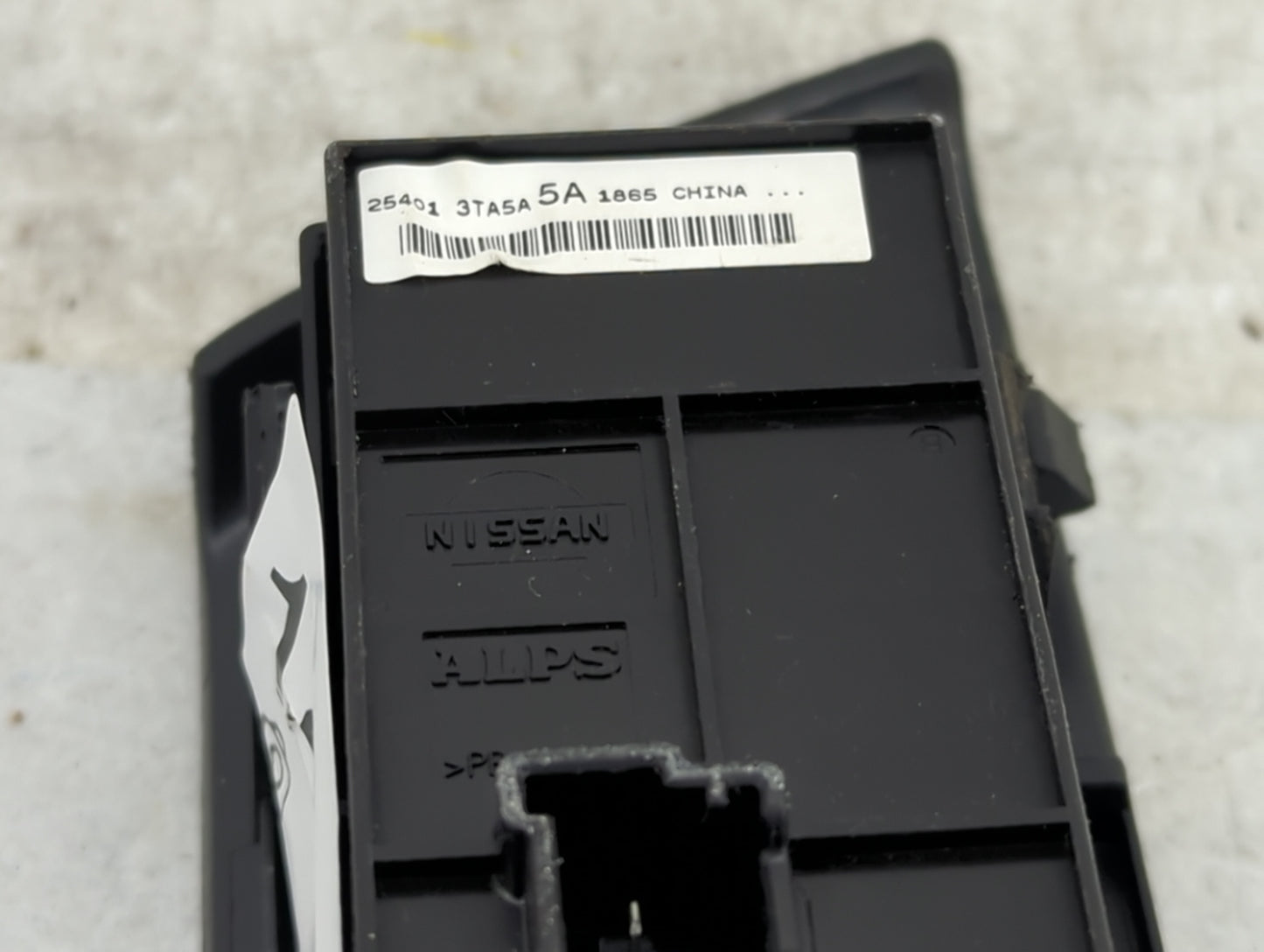 2013-2018 Nissan Altima Master Power Window Switch Replacement Driver Side Left P/N:25401 3TA5A Fits OEM Used Auto Parts - O