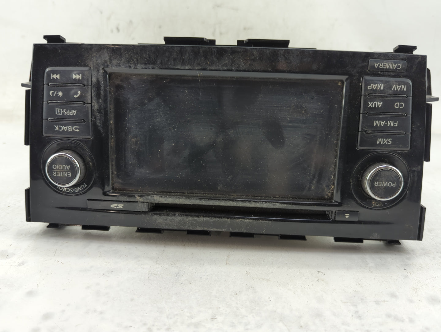 2013-2015 Nissan Altima Radio AM FM Cd Player Receiver Replacement P/N:259159HP0BRX 7612651338 Fits Fits 2013 2014 2015 OEM 