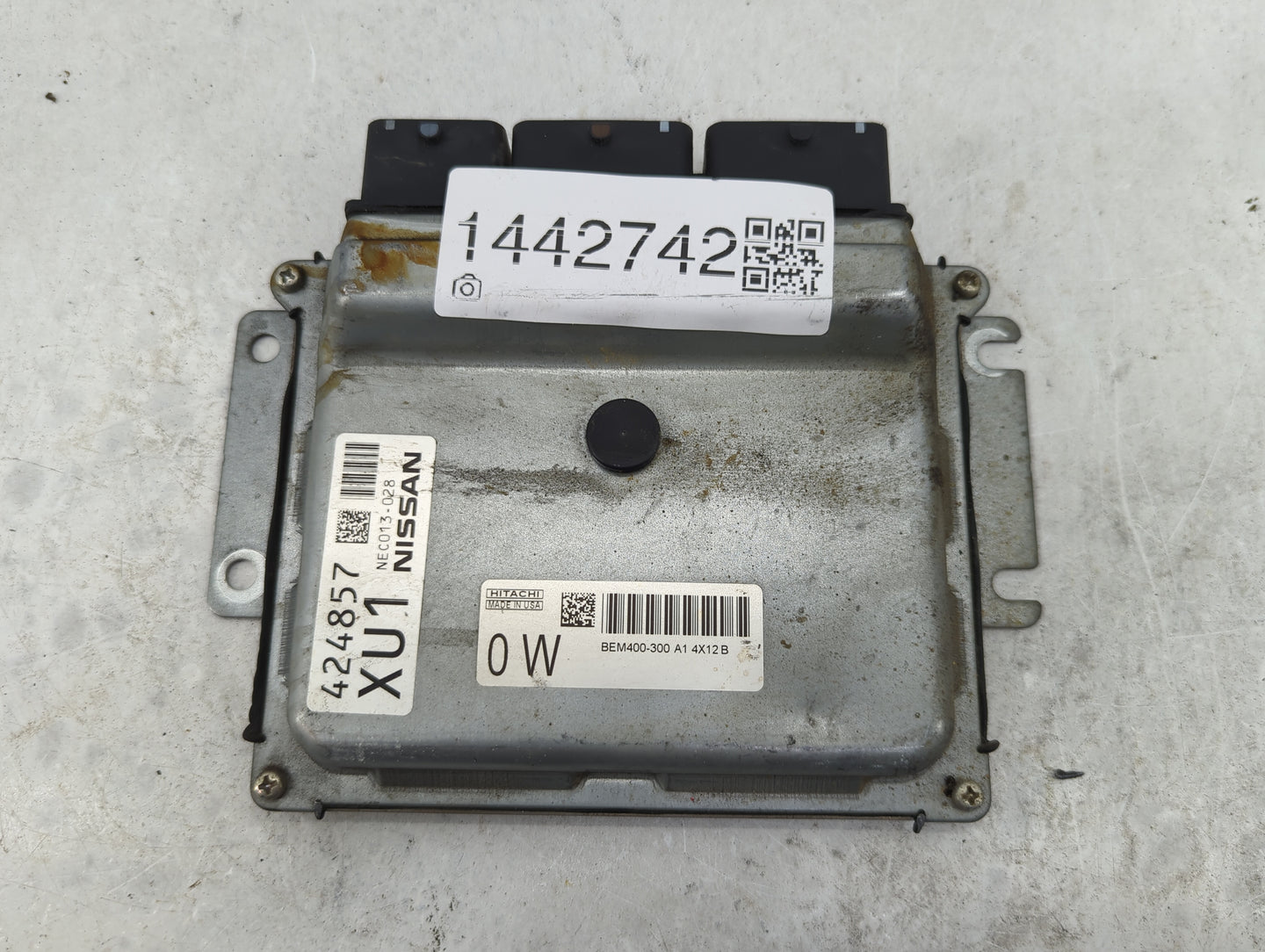 2015 Nissan Altima PCM Engine Control Computer ECU ECM PCU OEM P/N:NEC013-028 BEM400-300 A1 Fits Fits 2013 2014 OEM Used Aut