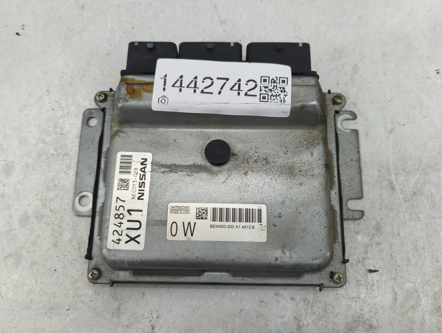 2015 Nissan Altima PCM Engine Control Computer ECU ECM PCU OEM P/N:NEC013-028 BEM400-300 A1 Fits Fits 2013 2014 OEM Used Aut