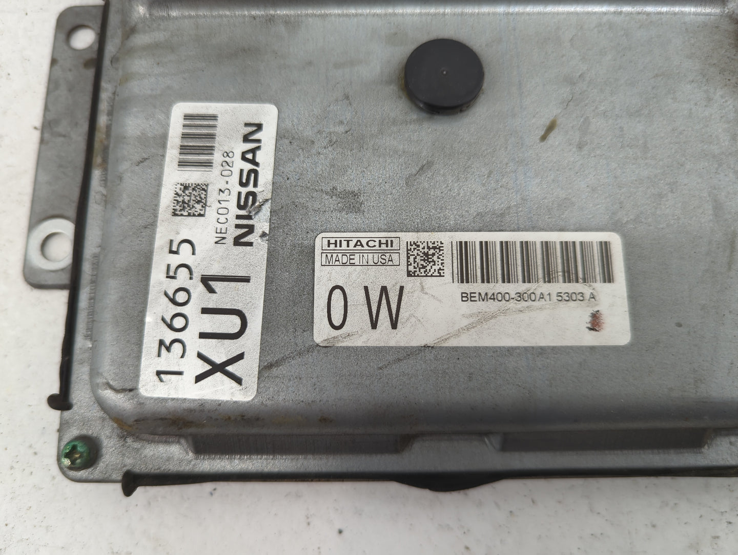 2015 Nissan Altima PCM Engine Control Computer ECU ECM PCU OEM P/N:BEM400-300A1 NEC013-028 Fits Fits 2013 2014 OEM Used Auto