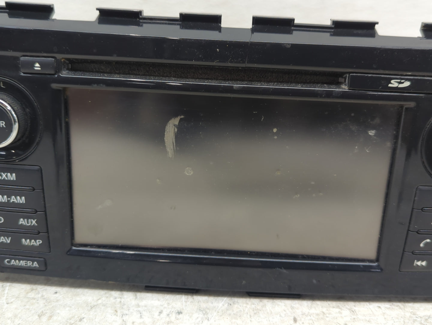 2015 Nissan Altima Radio AM FM Cd Player Receiver Replacement P/N:7612051338 259159HP0B, LCN2K70A00 Fits OEM Used Auto Parts