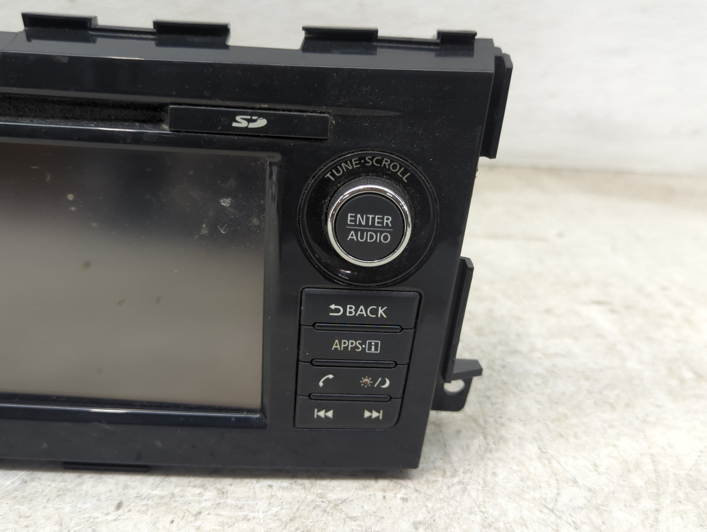 2015 Nissan Altima Radio AM FM Cd Player Receiver Replacement P/N:7612051338 259159HP0B, LCN2K70A00 Fits OEM Used Auto Parts