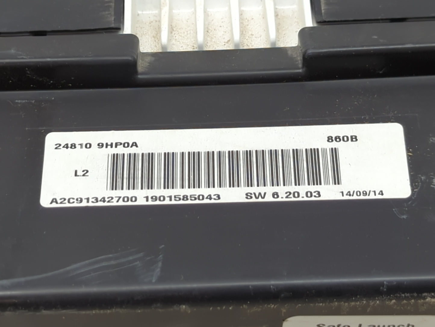 2015 Nissan Altima Instrument Cluster Speedometer Gauges P/N:248109HP0A A2C91342700 Miles: Fits OEM Used Auto Parts - Oemuse