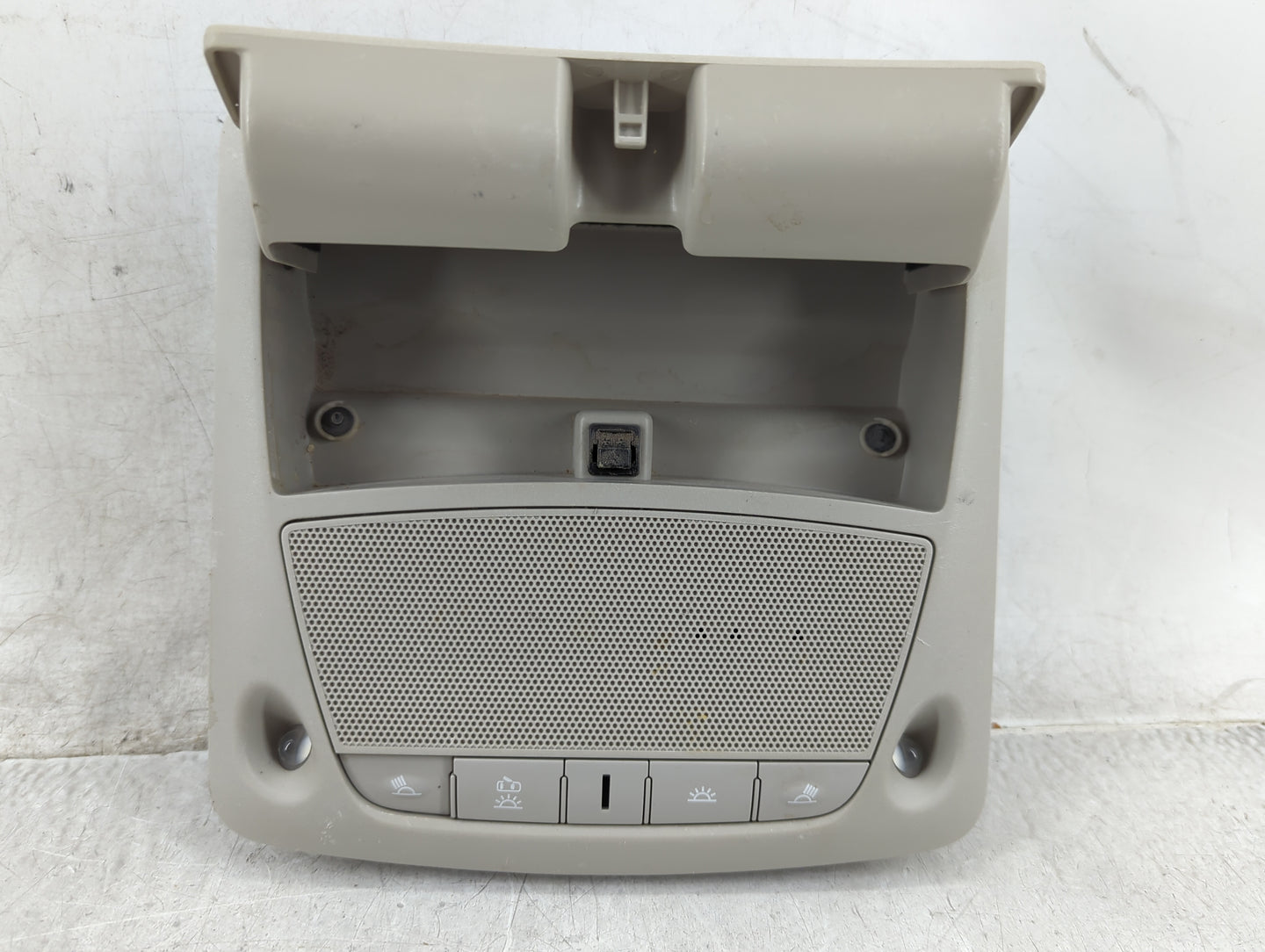 2015 Nissan Altima Overhead Console W/rear Climate Control Tan - Oemusedautoparts1.com
