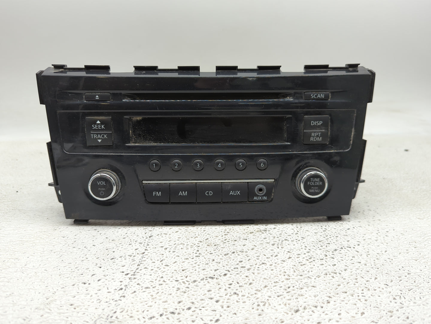 2013-2015 Nissan Altima Radio AM FM Cd Player Receiver Replacement P/N:28185 3TB0G Fits Fits 2013 2014 2015 OEM Used Auto Pa
