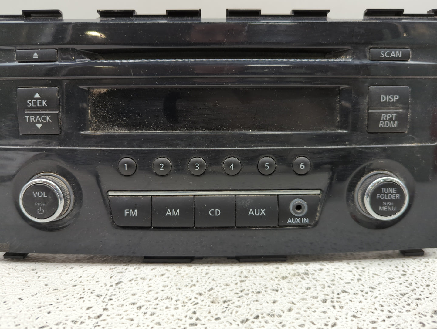2013-2015 Nissan Altima Radio AM FM Cd Player Receiver Replacement P/N:28185 3TB0G Fits Fits 2013 2014 2015 OEM Used Auto Pa