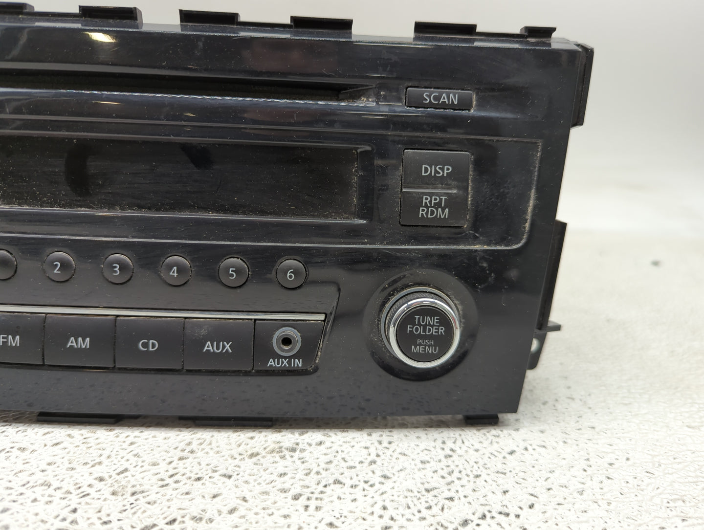 2013-2015 Nissan Altima Radio AM FM Cd Player Receiver Replacement P/N:28185 3TB0G Fits Fits 2013 2014 2015 OEM Used Auto Pa