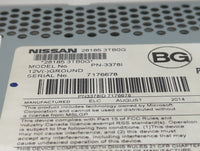 2013-2015 Nissan Altima Radio AM FM Cd Player Receiver Replacement P/N:28185 3TB0G Fits Fits 2013 2014 2015 OEM Used Auto Pa
