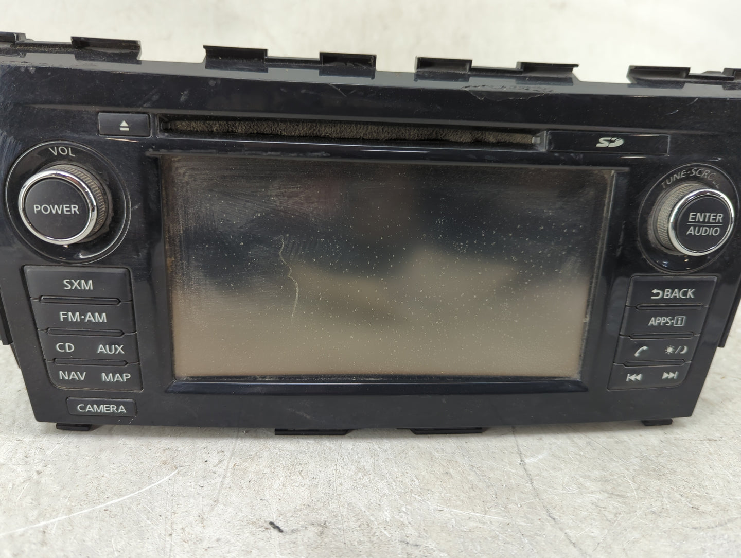 2015 Nissan Altima Radio AM FM Cd Player Receiver Replacement P/N:259159HP0B 7612051338, LCN2K70A00, TJ3125, YBN-LCN2K70A00 