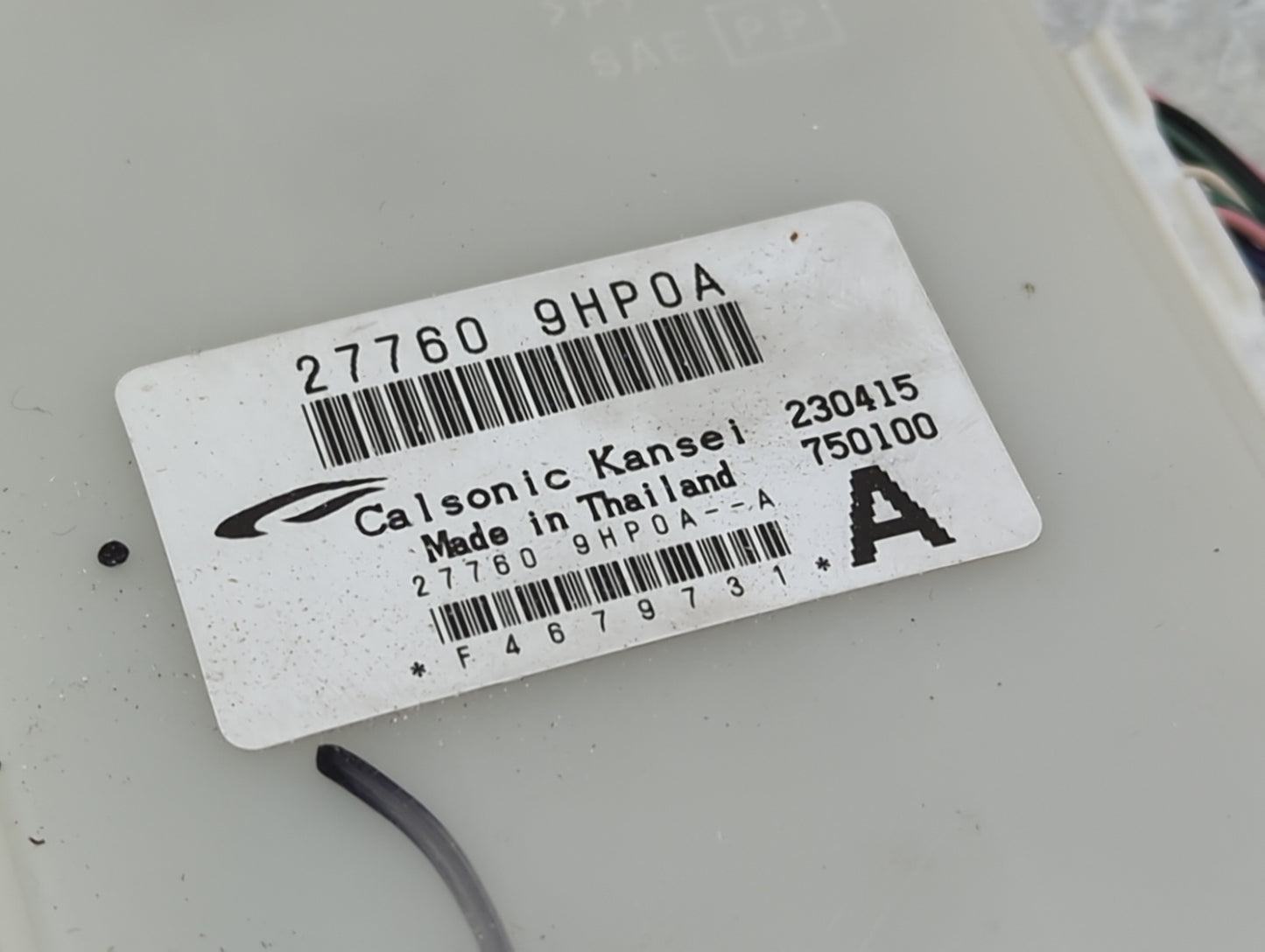 2014-2015 Nissan Altima Temperature Control Module - Oemusedautoparts1.com