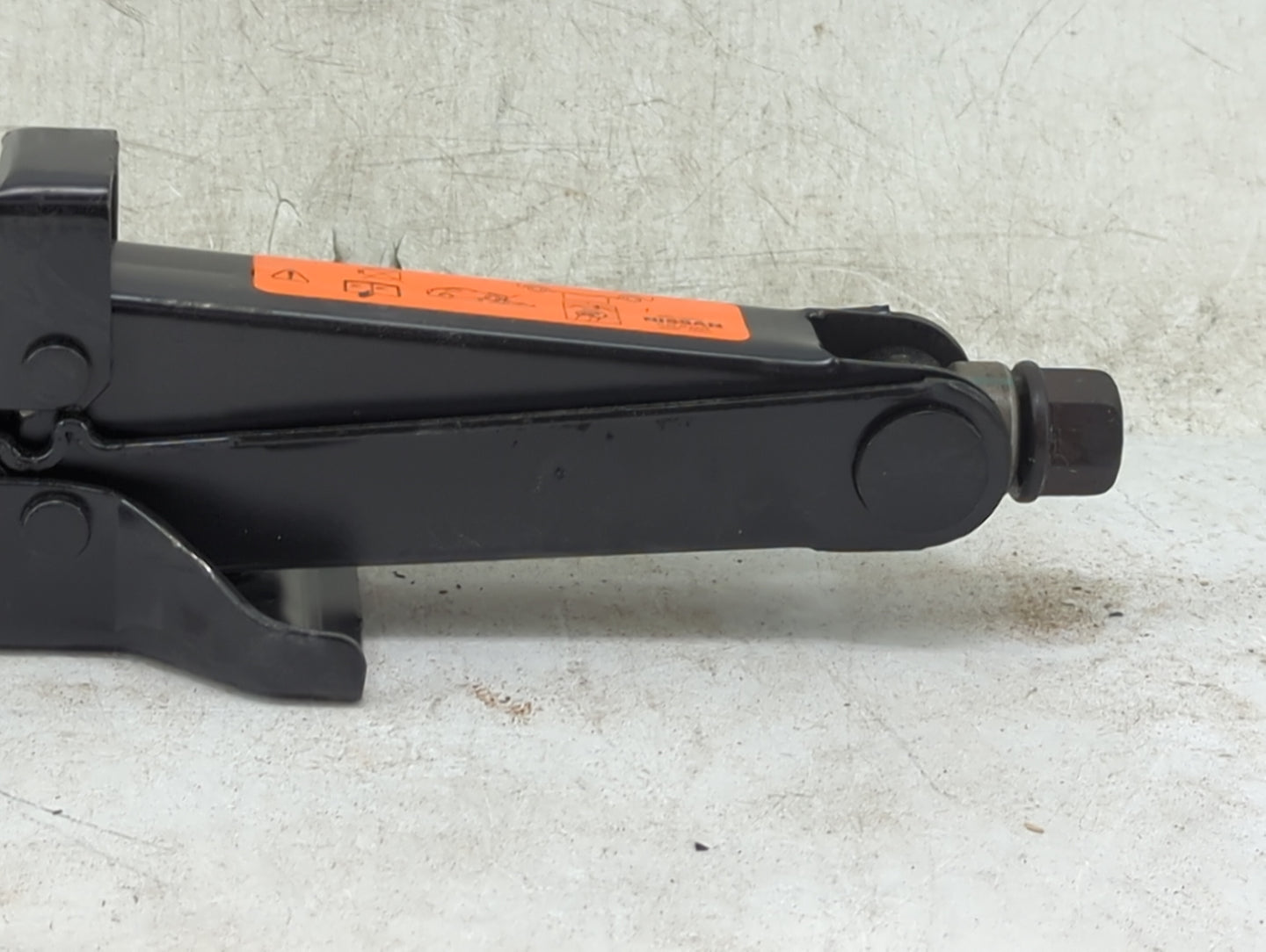 2015 Nissan Altima Spare Scissor Car Jack Black - Oemusedautoparts1.com