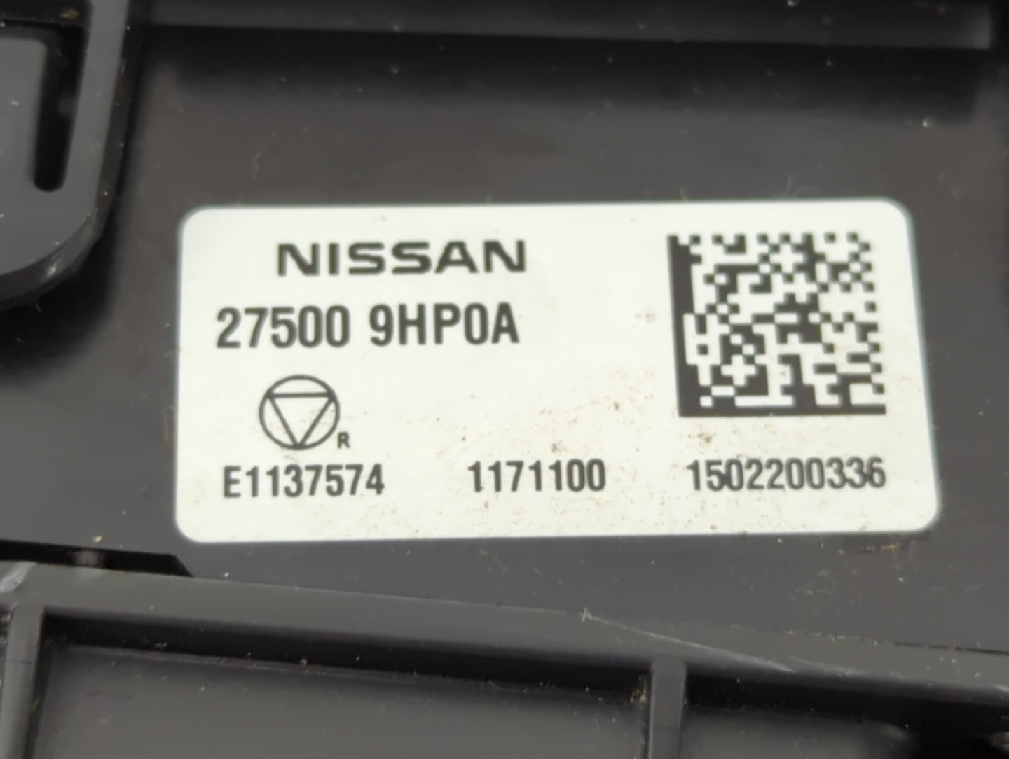 2013-2015 Nissan Altima Climate Control Module Temperature AC/Heater Replacement P/N:27500 9HP0A Fits Fits 2013 2014 2015 OE