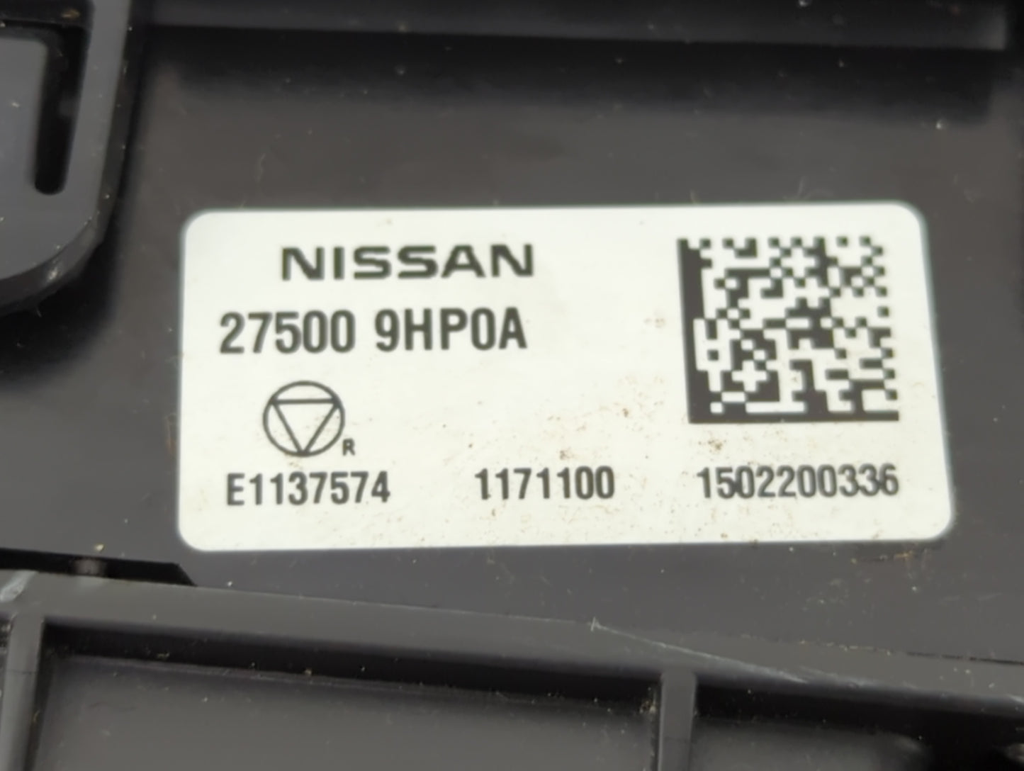 2013-2015 Nissan Altima Climate Control Module Temperature AC/Heater Replacement P/N:27500 9HP0A Fits Fits 2013 2014 2015 OE