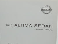 2015 Nissan Altima Owners Manual Book Guide P/N:OM15EA0L33U4 OEM Used Auto Parts - Oemusedautoparts1.com
