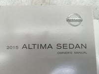 2015 Nissan Altima Owners Manual Book Guide P/N:OM15EA 0L33U4 LL15E NALLU4 OEM Used Auto Parts - Oemusedautoparts1.com
