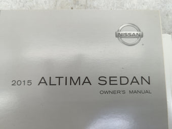 compare product 2015 Nissan Altima Owners Manual Book Guide P/N:OM15EA 0L33U4 LL15E NALLU4 OEM Used Auto Parts