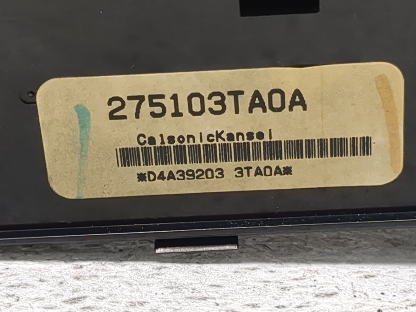 2013-2014 Nissan Altima Climate Control Module Temperature AC/Heater Replacement P/N:275103TA0A D4A392033TA0A Fits Fits 2013