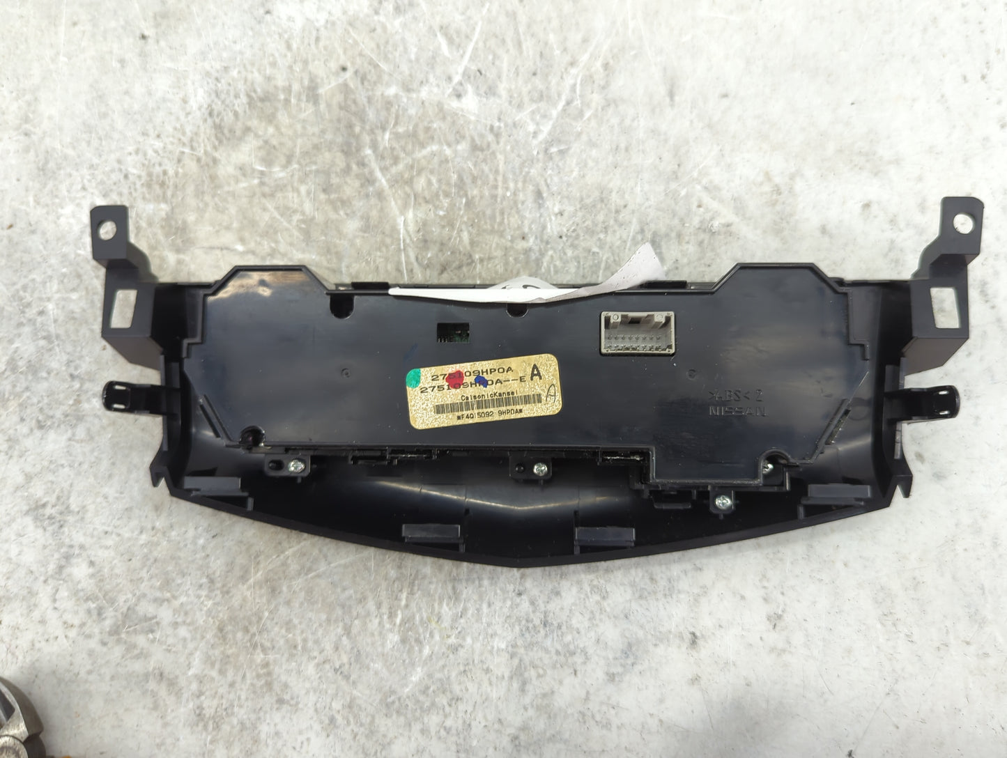 2015 Nissan Altima Climate Control Module Temperature AC/Heater Replacement P/N:275109HP0A F4Q15092 Fits OEM Used Auto Parts