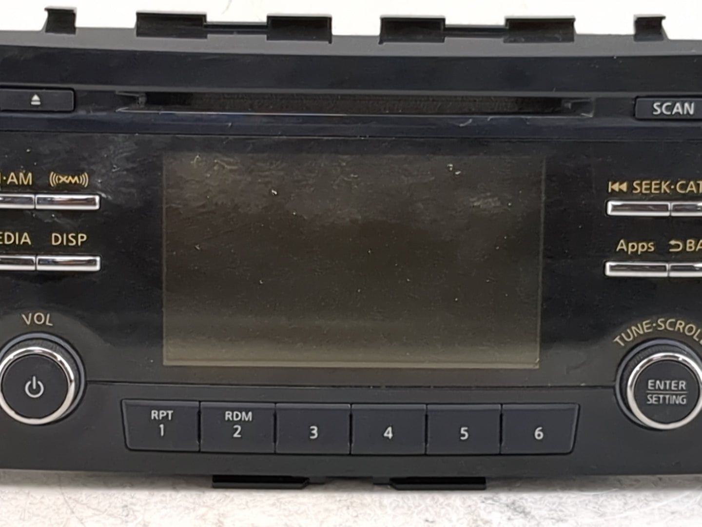 2013-2015 Nissan Altima Radio AM FM Cd Player Receiver Replacement P/N:281853TA1B CQ-FN24E1GX Fits Fits 2013 2014 2015 OEM U