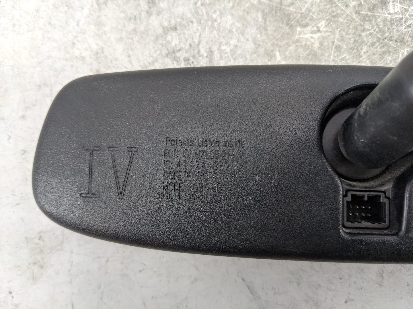 2013-2022 Nissan Altima Interior Rear View Mirror Replacement OEM P/N:NZLOBI2HL4 4112A-OBI2HL4 Fits OEM Used Auto Parts - Oe