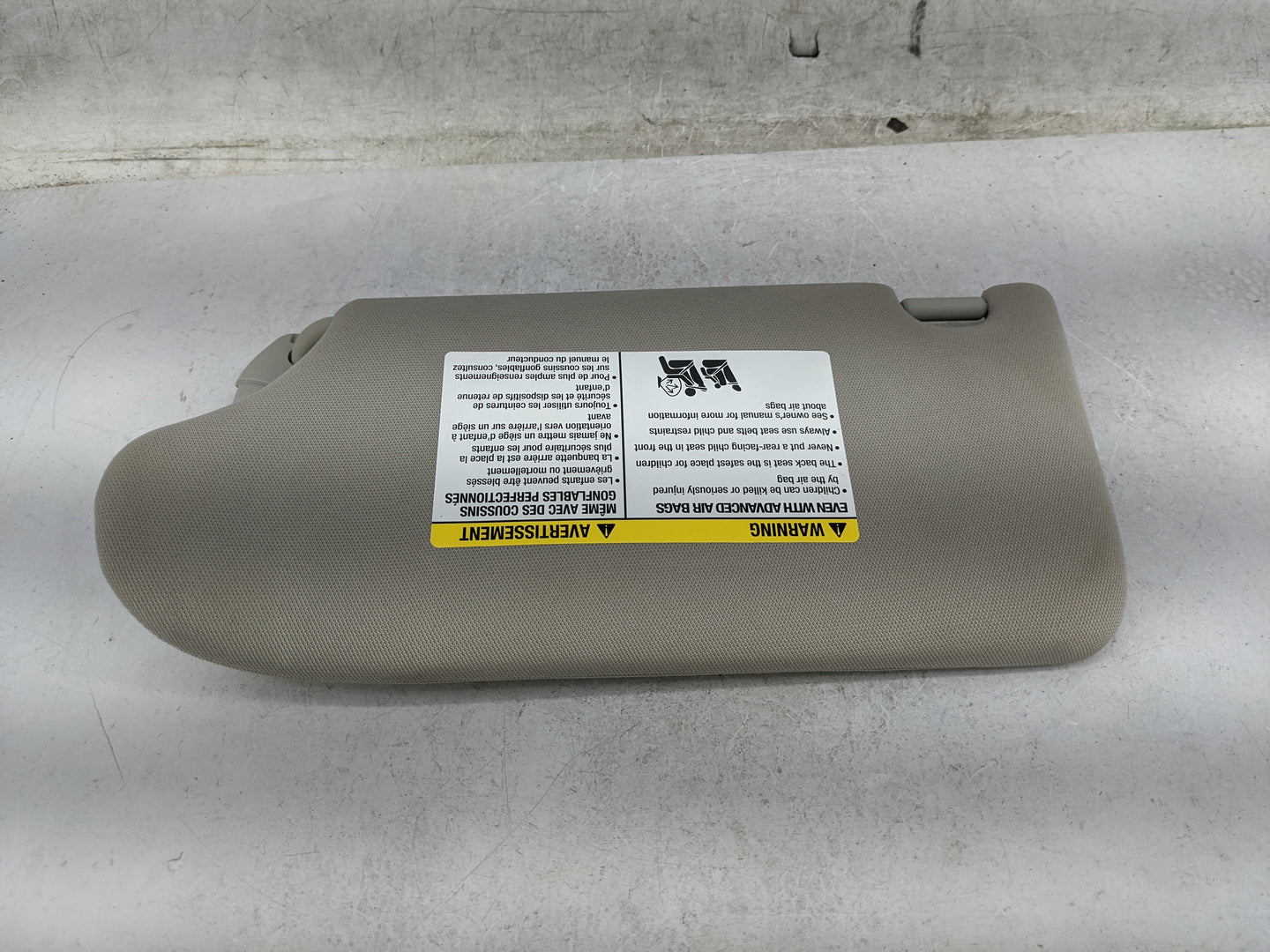 2013-2018 Nissan Altima Sun Visor Shade Replacement Passenger Right Mirror Fits Fits 2013 2014 2015 2016 2017 2018 OEM Used 