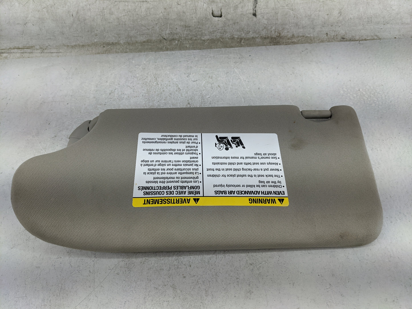 2013-2018 Nissan Altima Sun Visor Shade Replacement Passenger Right Mirror Fits Fits 2013 2014 2015 2016 2017 2018 OEM Used 