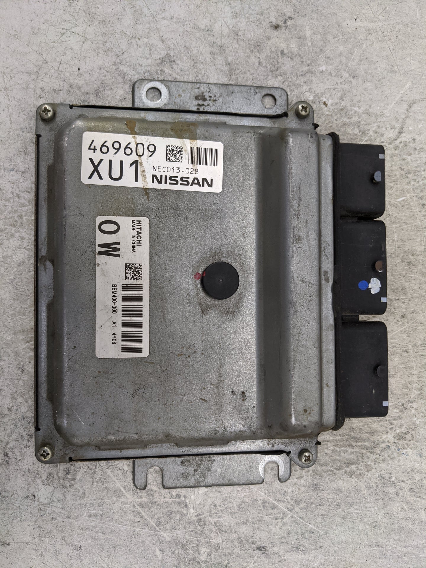 2015 Nissan Altima PCM Engine Control Computer ECU ECM PCU OEM P/N:NEC013-028 BEM400-300 Fits Fits 2013 2014 OEM Used Auto P
