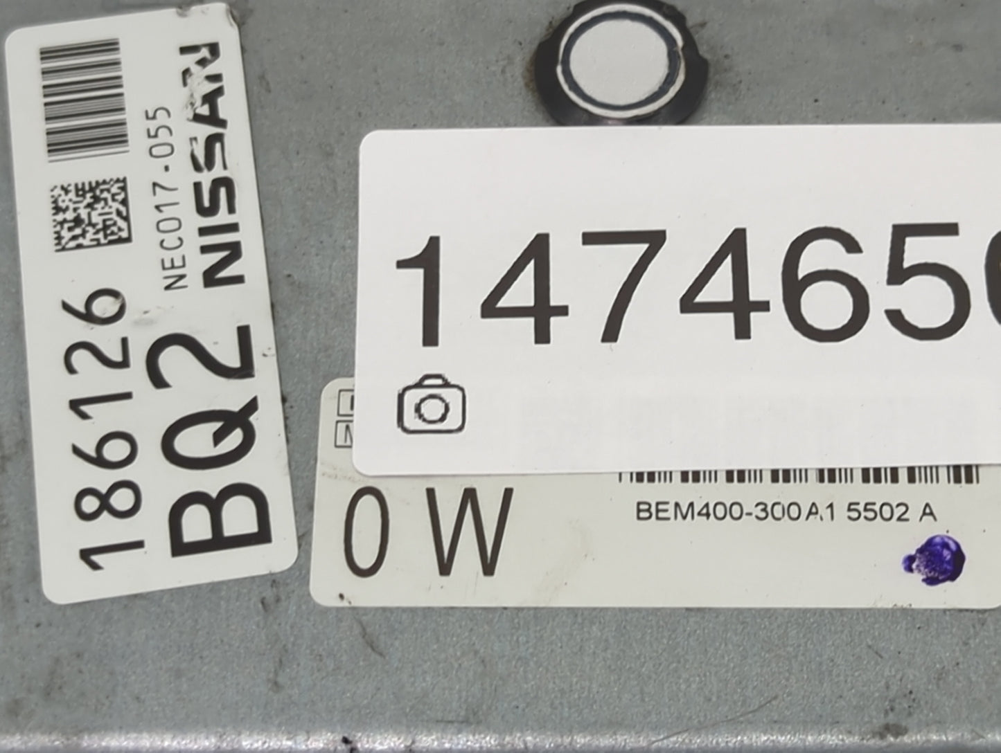 2015 Nissan Altima PCM Engine Control Computer ECU ECM PCU OEM P/N:NEC017-055 BEM400-300A1 Fits Fits 2013 2014 OEM Used Auto