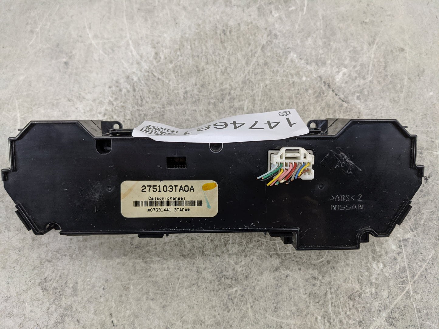 2013-2014 Nissan Altima Climate Control Module Temperature AC/Heater Replacement P/N:275103TA0A Fits Fits 2013 2014 OEM Used