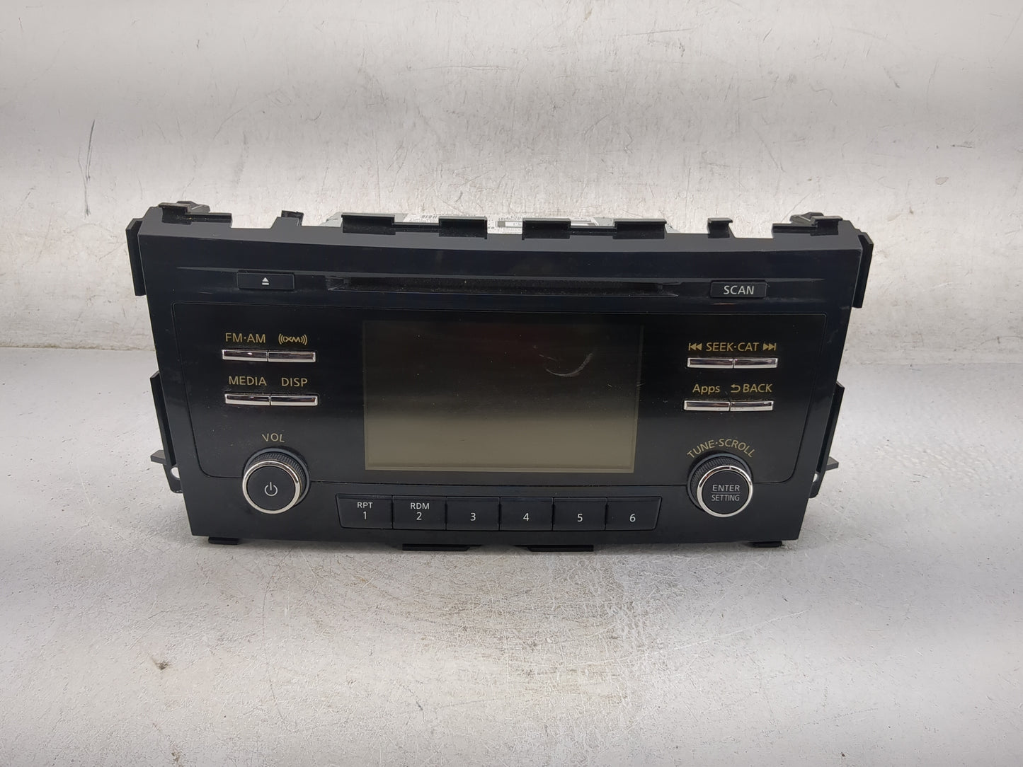 2013-2015 Nissan Altima Radio AM FM Cd Player Receiver Replacement P/N:28185 3TA1B CQ-FN24E1GX Fits Fits 2013 2014 2015 OEM 