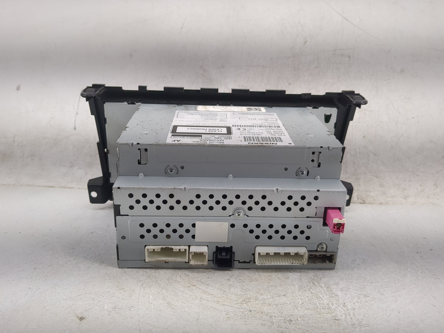 2013-2015 Nissan Altima Radio AM FM Cd Player Receiver Replacement P/N:28185 3TA1B CQ-FN24E1GX Fits Fits 2013 2014 2015 OEM 