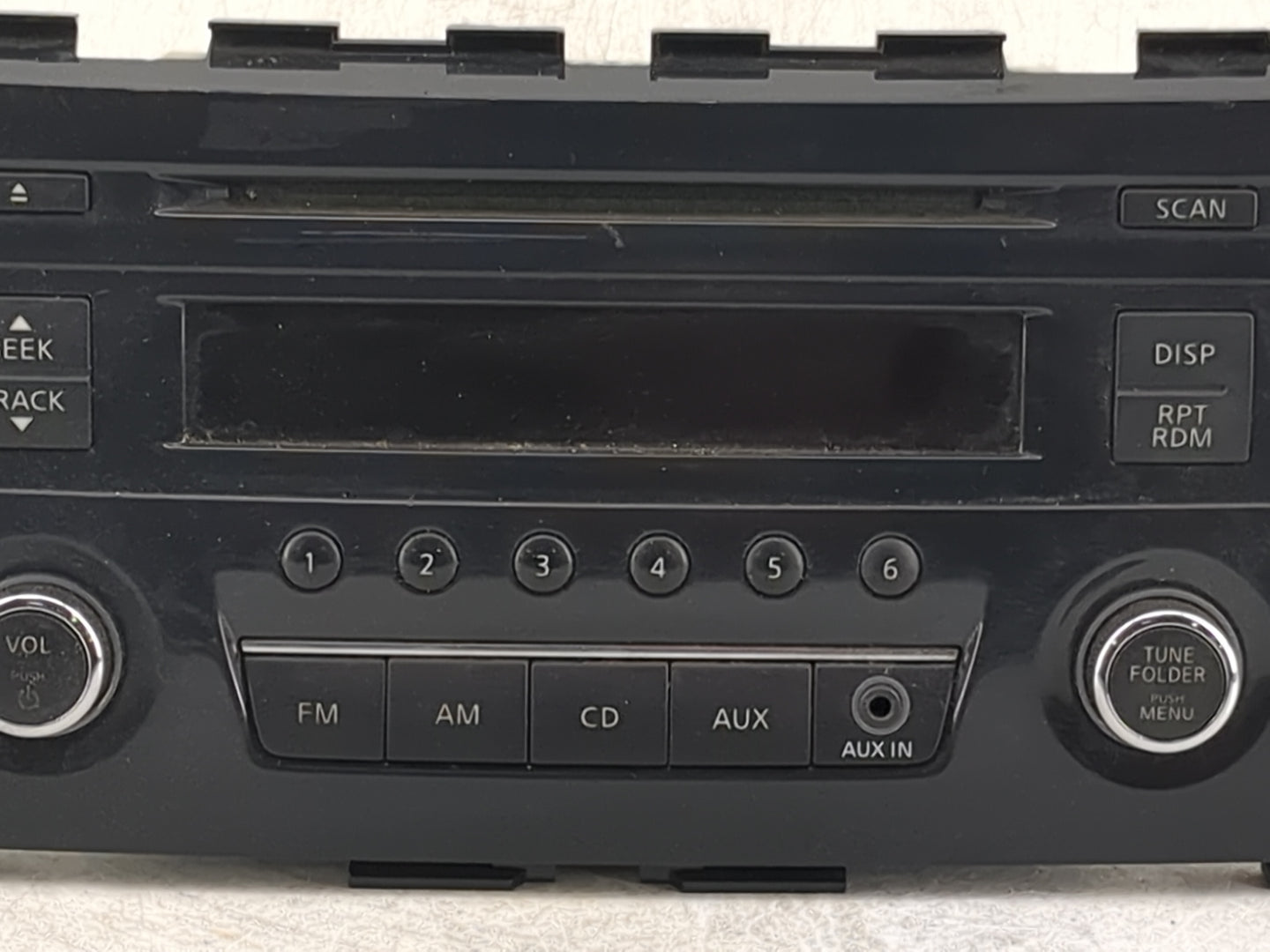 2013-2015 Nissan Altima Radio AM FM Cd Player Receiver Replacement P/N:281853TB0G PN-3378I, 7254518 Fits Fits 2013 2014 2015