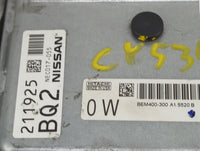 2015 Nissan Altima PCM Engine Control Computer ECU ECM PCU OEM P/N:NEC017-055 BEM400-300 A1 Fits Fits 2013 2014 OEM Used Aut