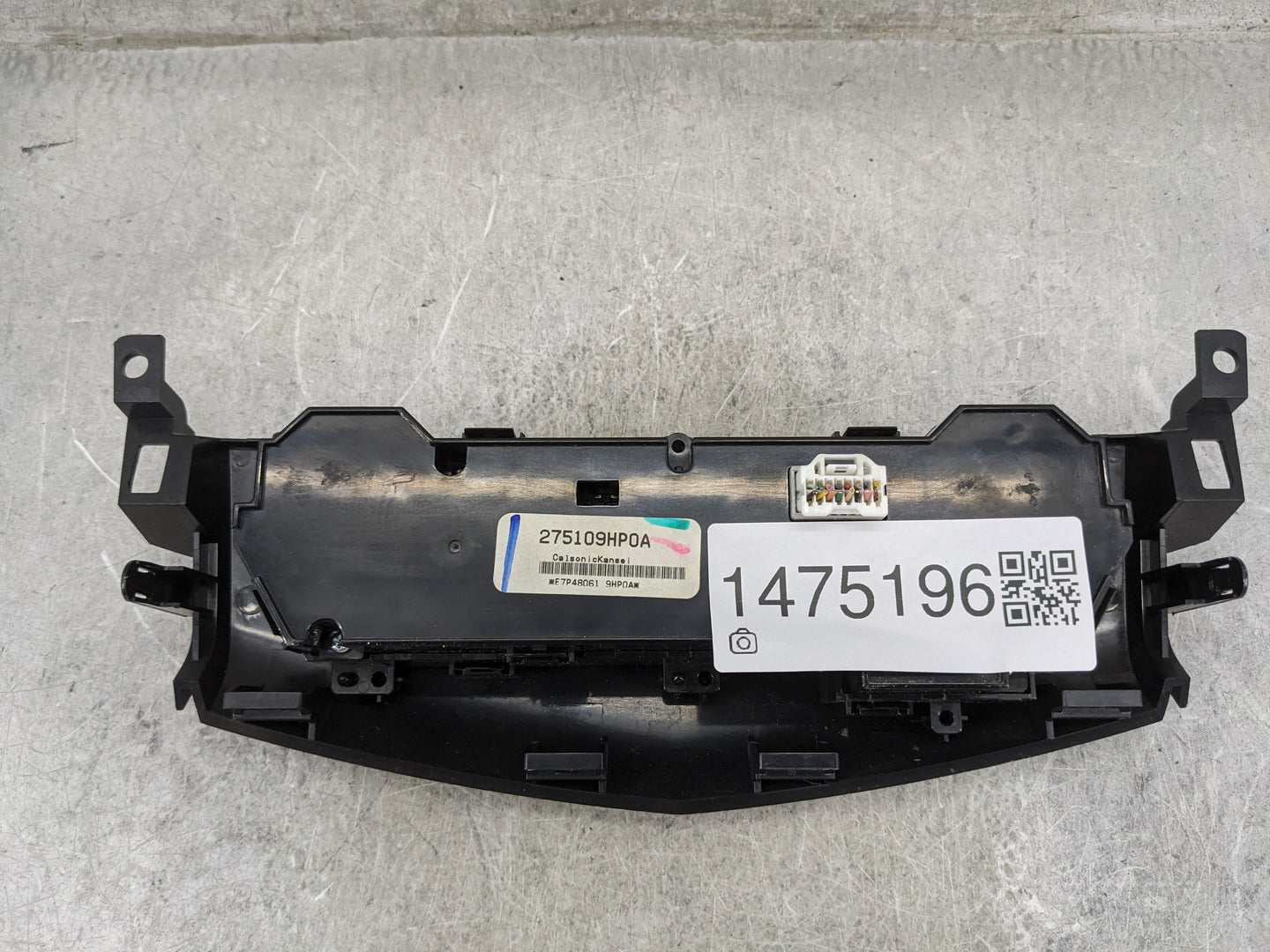 2015 Nissan Altima Climate Control Module Temperature AC/Heater Replacement P/N:275109HP0A E7P48061 Fits OEM Used Auto Parts