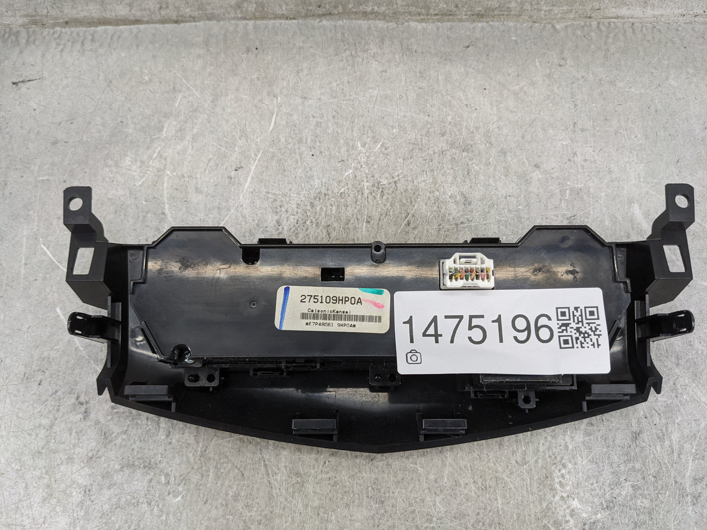 2015 Nissan Altima Climate Control Module Temperature AC/Heater Replacement P/N:275109HP0A E7P48061 Fits OEM Used Auto Parts