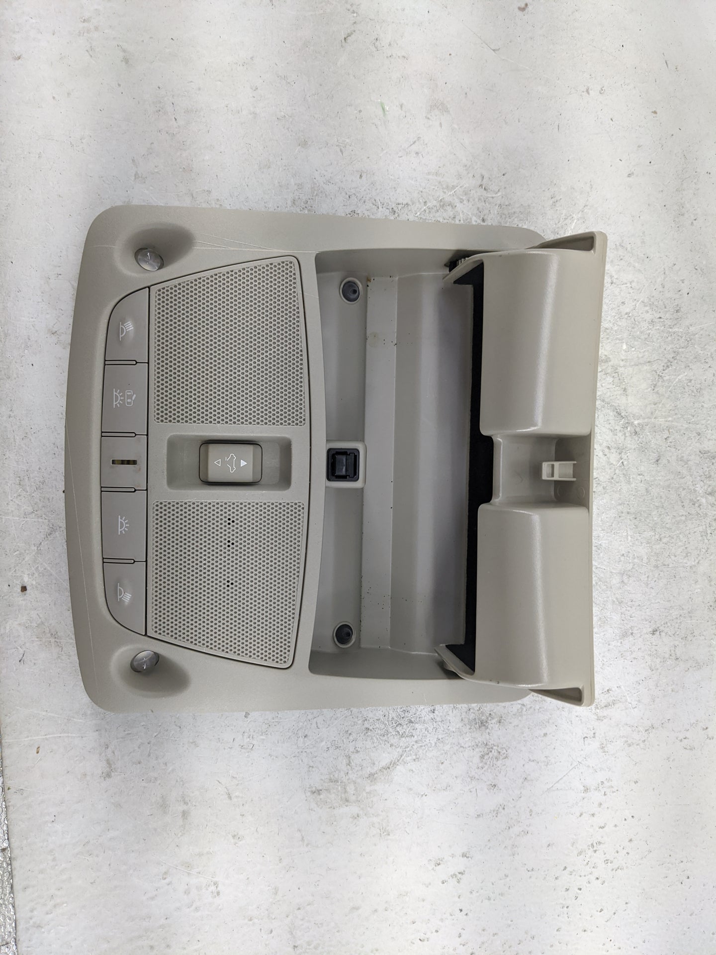 2013-2015 Nissan Altima Overhead Console W/rear Climate Control Tan - Oemusedautoparts1.com