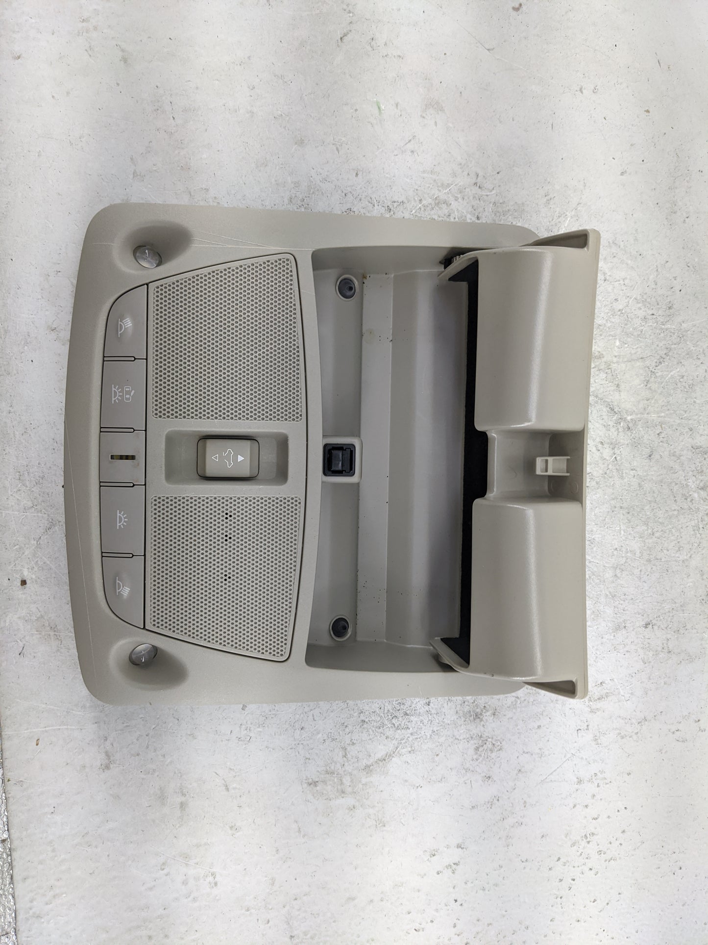 2013-2015 Nissan Altima Overhead Console W/rear Climate Control Tan - Oemusedautoparts1.com