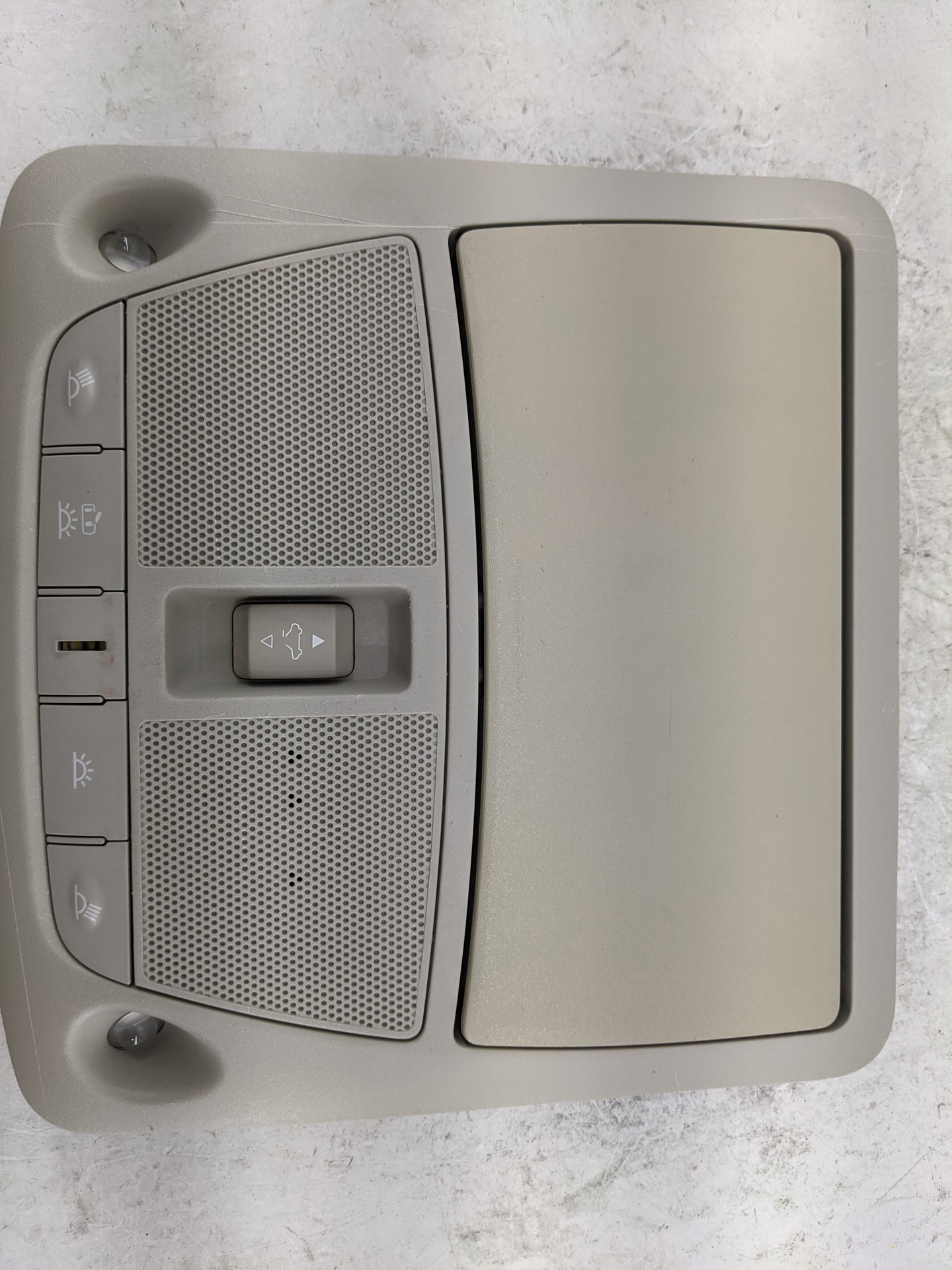 2013-2015 Nissan Altima Overhead Console W/rear Climate Control Tan - Oemusedautoparts1.com