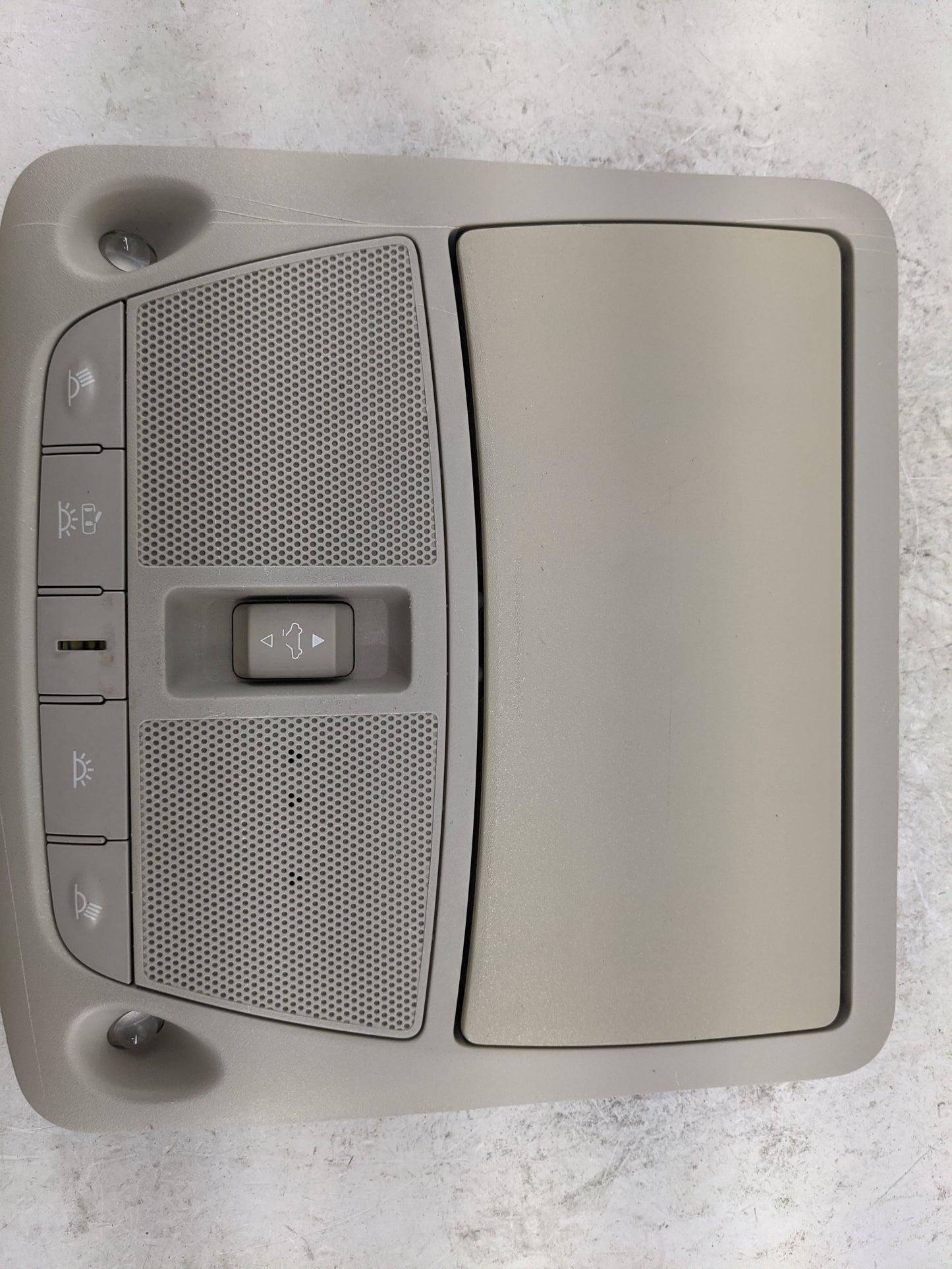 2013-2015 Nissan Altima Overhead Console W/rear Climate Control Tan - Oemusedautoparts1.com